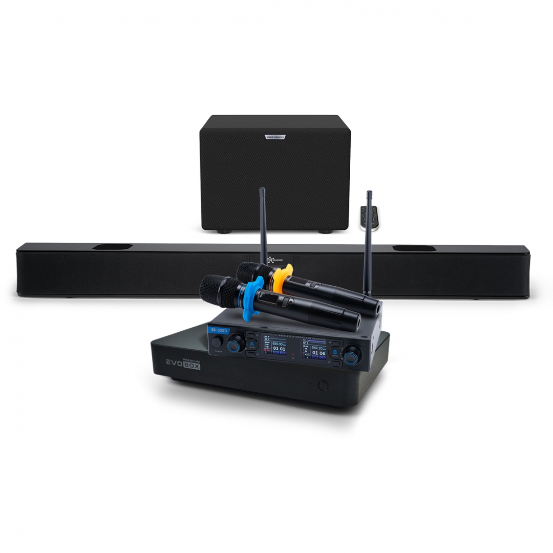 Hi-End караоке-система EVOBOX Premium + EvoSoundBar (саундбар с караоке) в Магаданской области