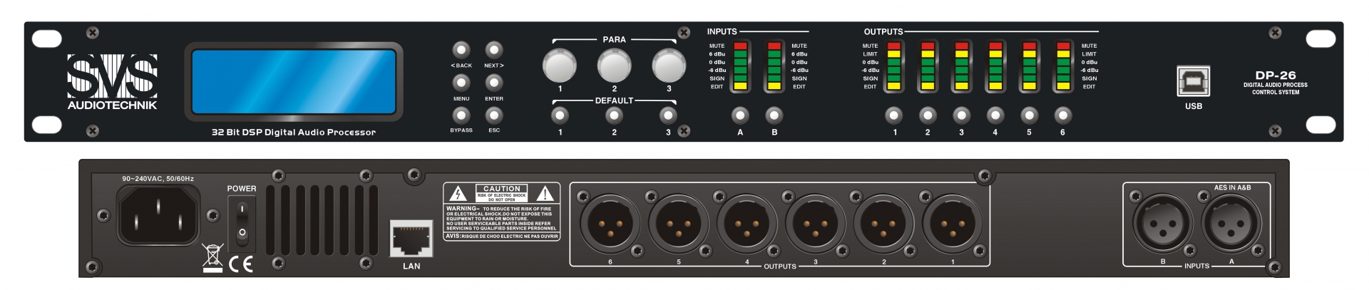 SVS Audiotechnik DP-26 Цифровой процессор: 2 входа 6 выходов в Магаданской области