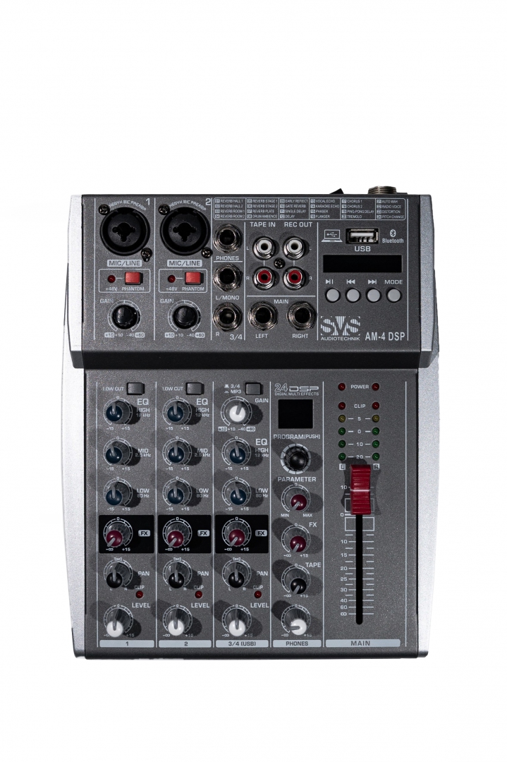 SVS Audiotechnik mixers AM-4 DSP Аналоговый микшерный пульт, 4-канала в Магаданской области