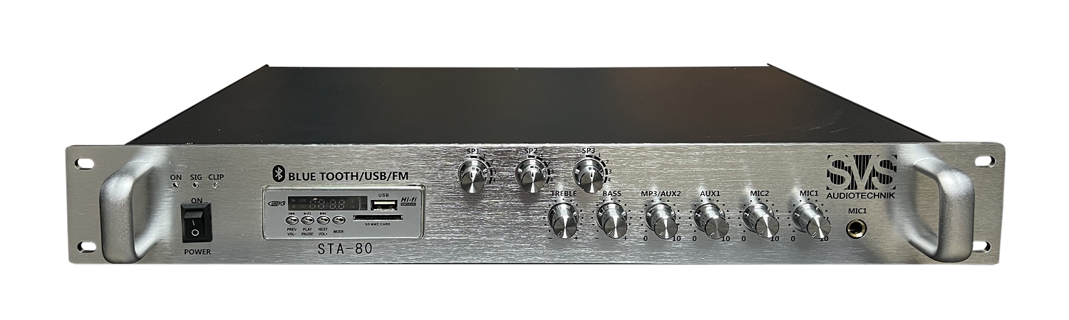 SVS Audiotechnik STA-80 Микшер-усилитель для систем Public Address в Магаданской области